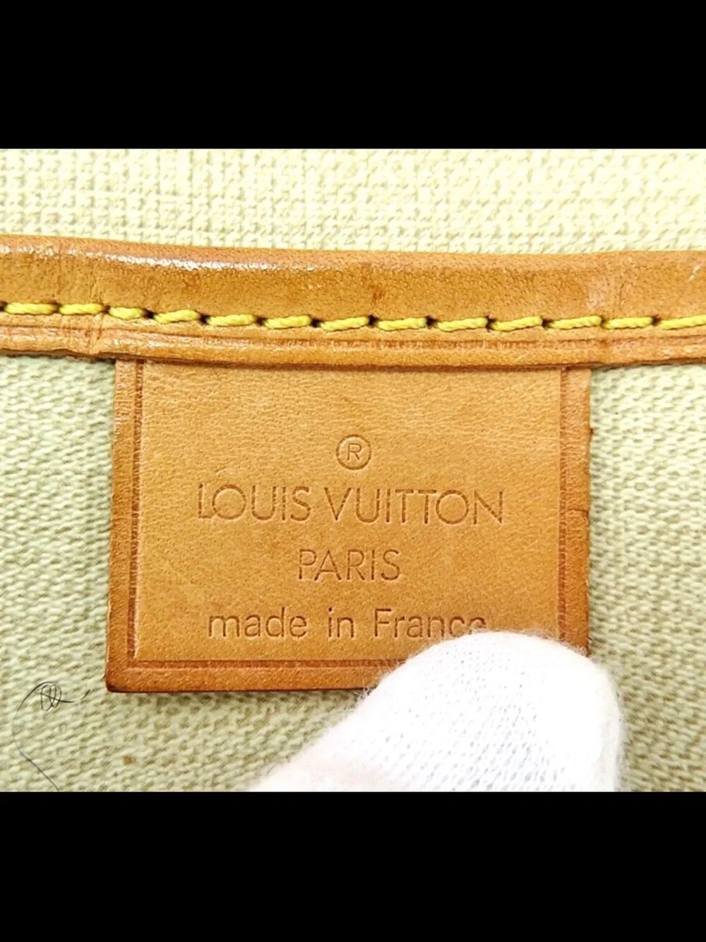 Louis Vuitton Monogram Canvas Brown & Tan Shoulder Tote